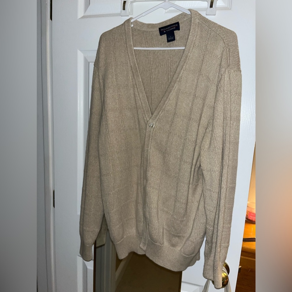 Cream cardigan